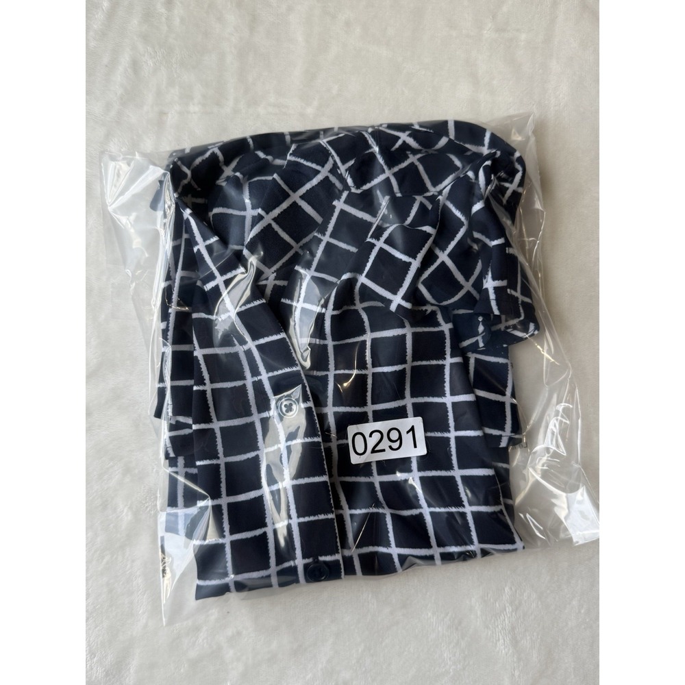 Van Heusen women's sleeveless classic Pattern Light Weight button up size Small - Picture 7 of 7